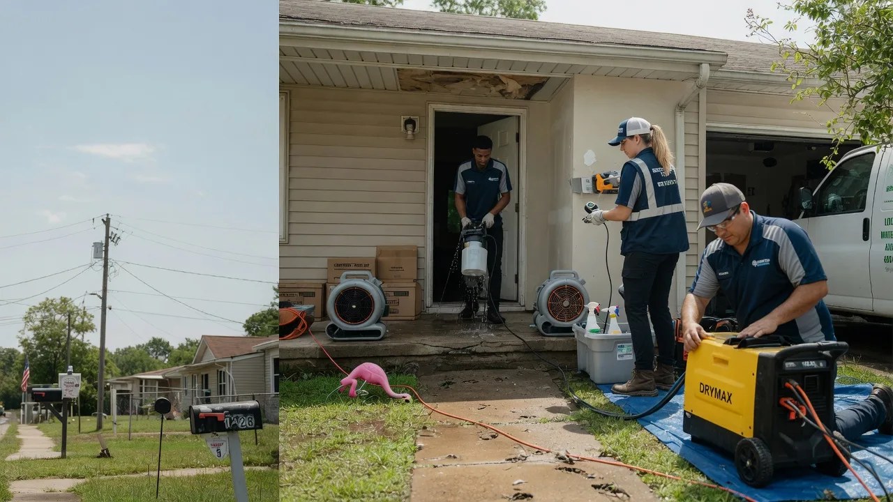 Storm Damage Water Removal in Fort Branch, IN near me